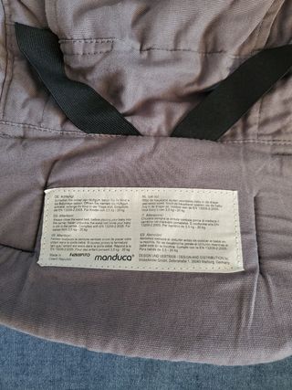 Manduca mochila portabebe negociable