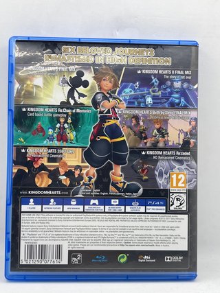Kingdom Hearts HD 1.5 y II.5 Remix PS4