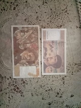 9 banconote di varie nazionalità