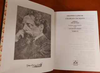 Dickens Grandes Clásicos II y III. Aguilar, 1991.