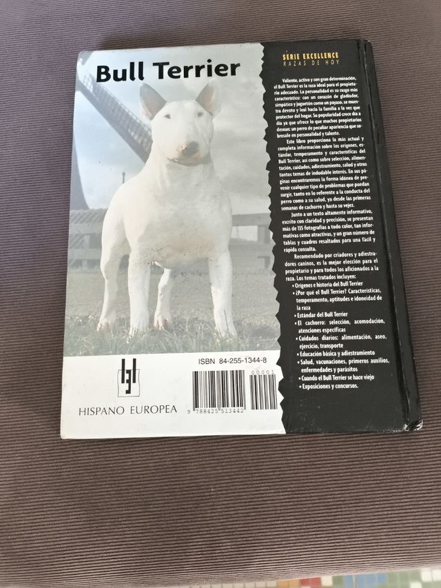 Libro bull terrier