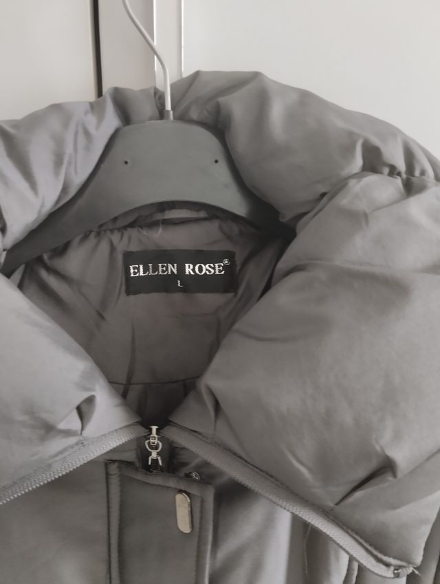 Giacca piumino donna grigia