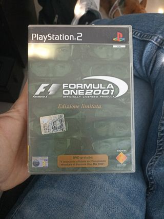 F1 2001 ps2 PlayStation 2 edizione limitata
