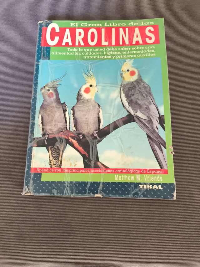 Libro carolinas o ninfas