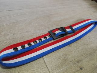 Cinturón hombre tricolor talla XL