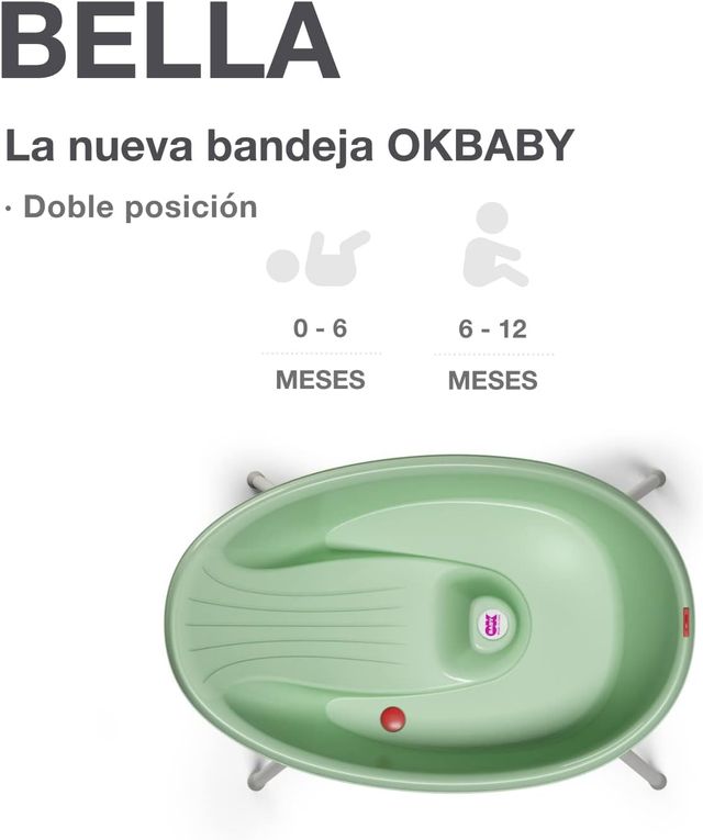 OKBABY Kit Bella bañera más soporte