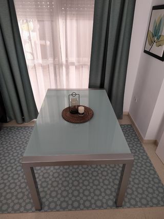 Mesa comedor extensible 