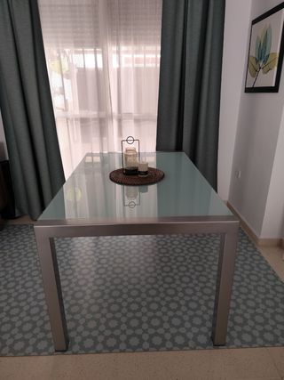 Mesa comedor extensible 