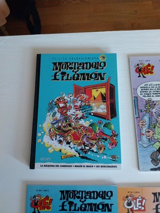 Libros mortadelo y filemon