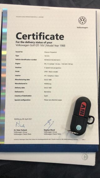 vw golf 1988