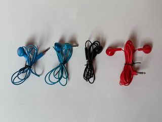 4 AURICULARES JACK 3.5
