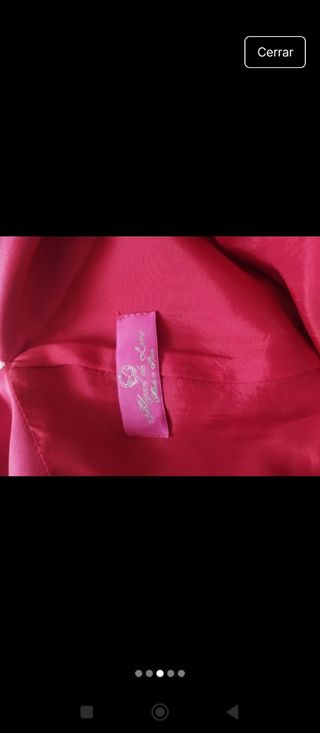 Vestido de ceremonia