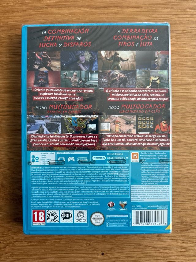 Devil's Third Wii U PRECINTADO