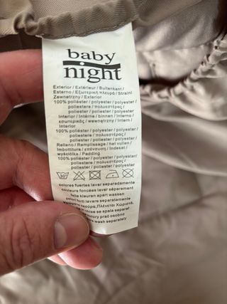 Funda carrito paseo .BABY NIGHT