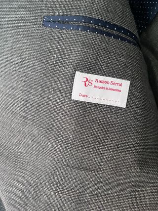 Traje chaqueta novio