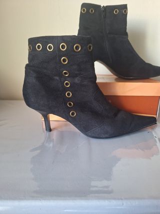 Botines mujer punta estrecha