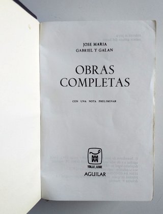 5 Libros Ediciones AGUILAR Colección CRISOL