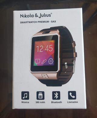 SMARTWATCH NIKOLA y JULIUS multifuncional