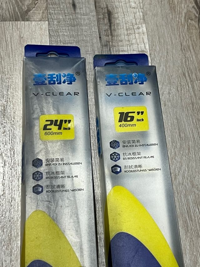 Escobillas limpia parabrisas