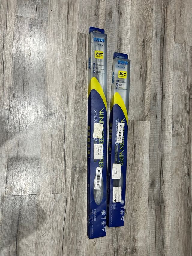 Escobillas limpia parabrisas