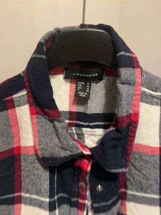 Camisa de cuadros atmosphere