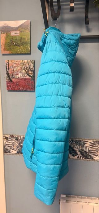 Chaqueta acolchada Peak Mountain  Azul  Talla S/M