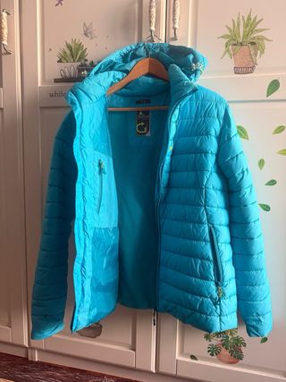 Chaqueta acolchada Peak Mountain  Azul  Talla S/M