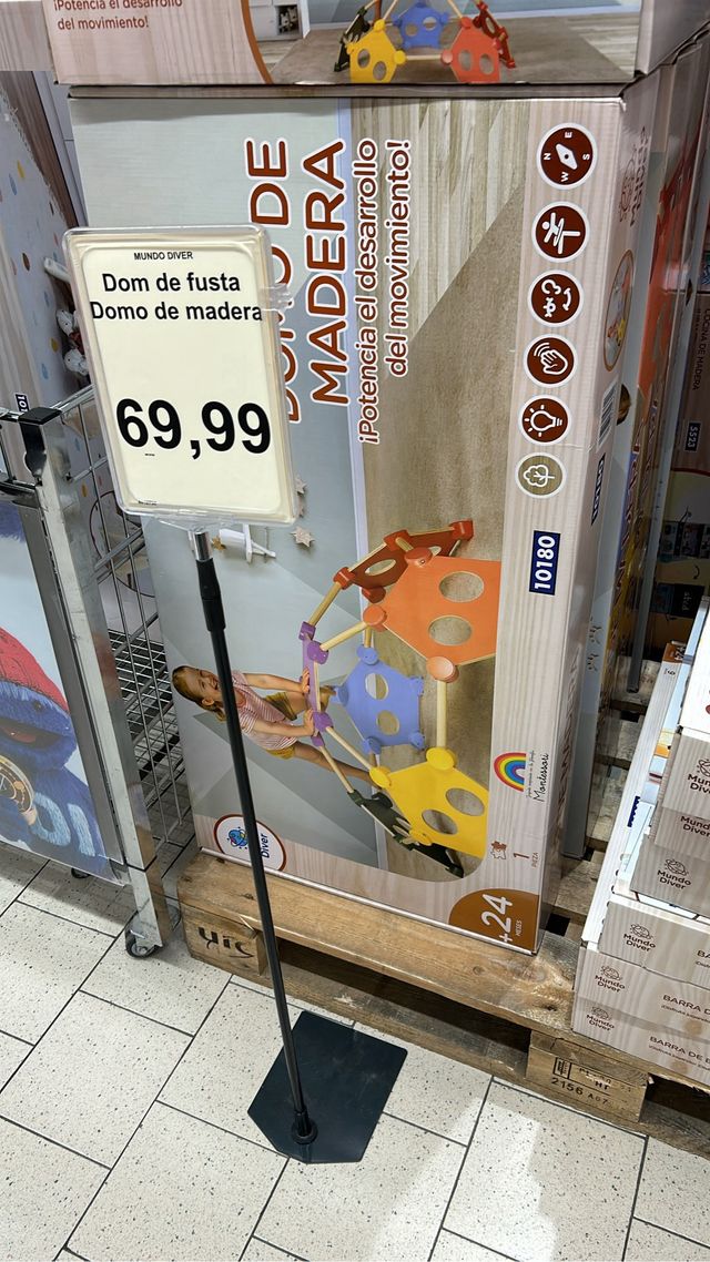 Cupola in legno Montessori