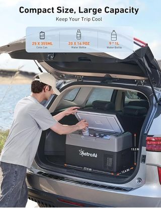 Nevera, congelador , compresor eléctrico 22L