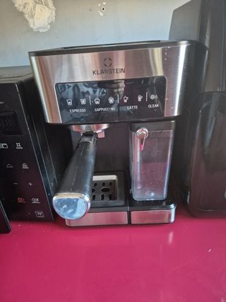 Cafetera klarstein para espresso