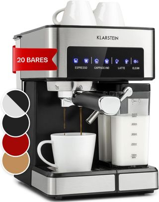 Cafetera klarstein para espresso