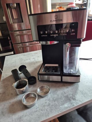 Cafetera klarstein para espresso