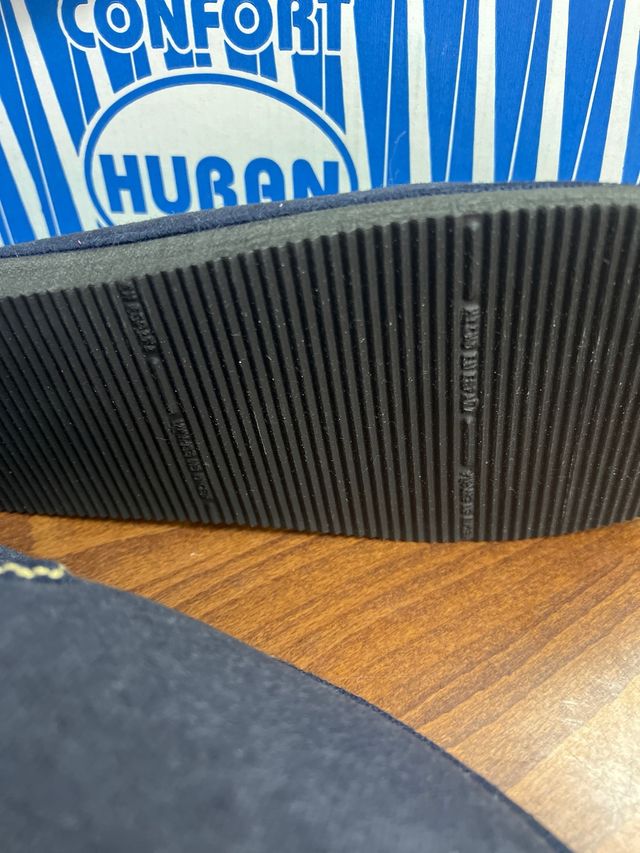 2 Pares Zapatillas casa Azul borreguito Talla 45