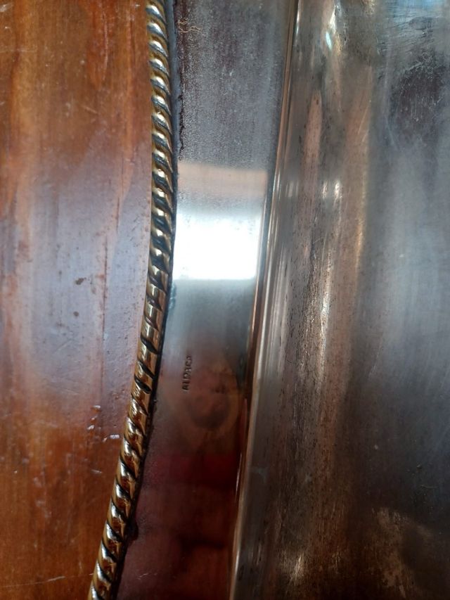 Esparraguera y salseras de alpaca