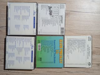 5 CD originali Elvis Presley