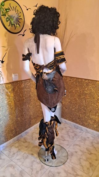 Disfraz Troglodita -vestido-