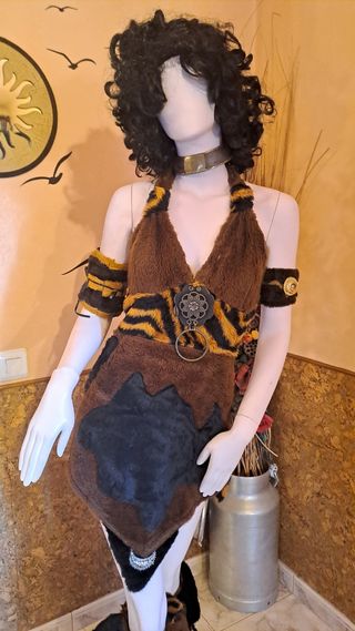 Disfraz Troglodita -vestido-
