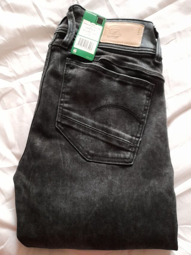 Pantalón G-Star Lynn Zip Grip Mid Skinny