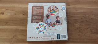 Circulo cromático de madera arcoiris