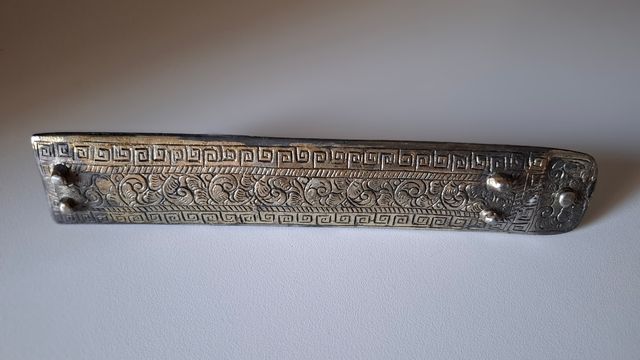 Portaincienso plateado natura