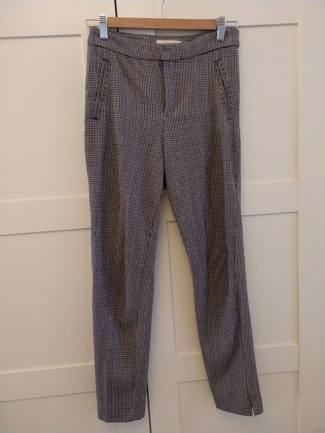 Pantalones cuadros pitillo Springfield