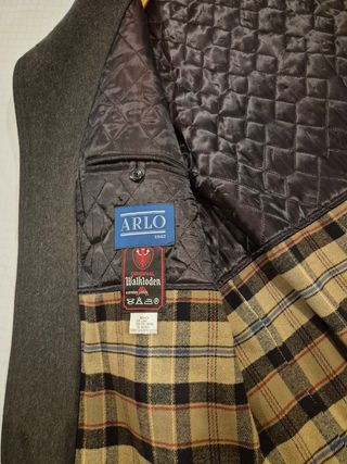 Abrigo lana y alpaca Austrian Loden