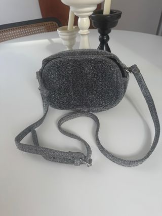 Bolso plateado