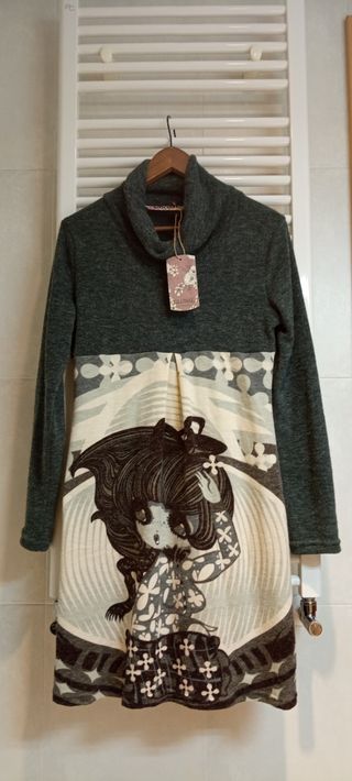 Vestido invierno T:XL Nuevo, sín estrenar 