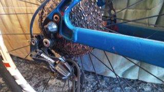 Bicicleta doble suspension descenso