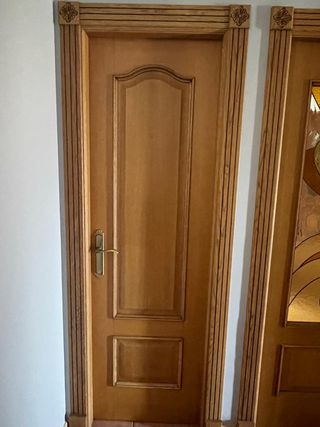 Puertas de paso de roble