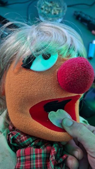 FAO Schwarz WhatNot Workshop muppet marioneta