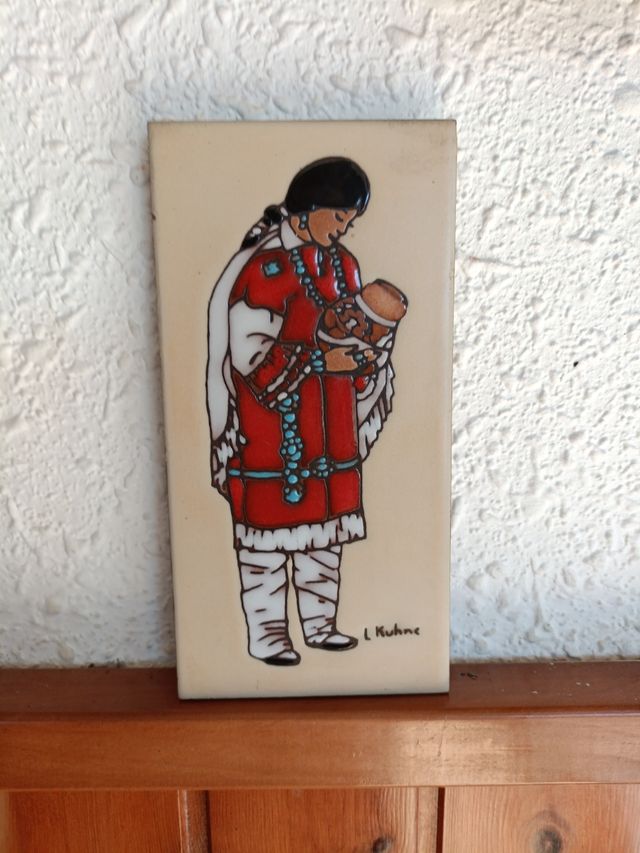 Cerámica de Leone Kuhne.Native Americana Indian