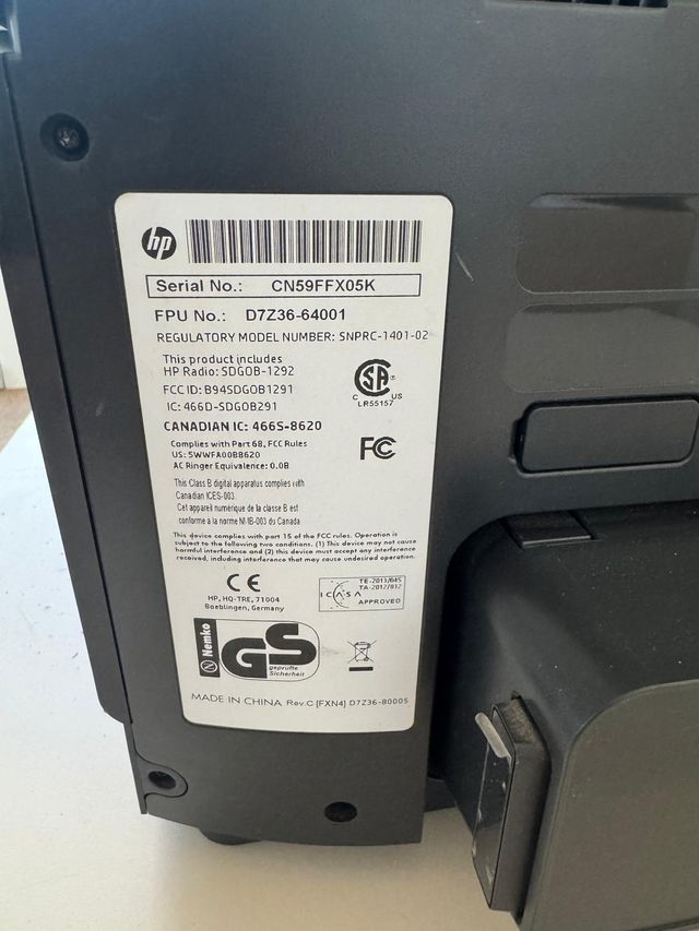 HP OFFICEJET PRO 8615