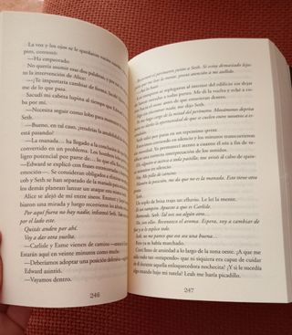 Libro amanecer crepúsculo